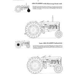 Fordson Major 'New Major E1As' 1951-1964