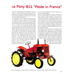 Pony-Traktoren: 1947-1961