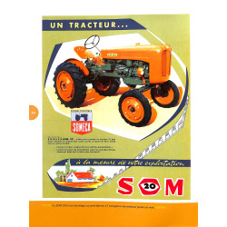 Tracteurs agricoles Someca - une histoire en prospectus