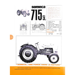 Tracteurs agricoles Someca - une histoire en prospectus