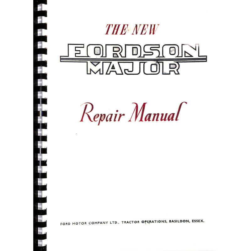 FO-02 Fordson Hauptreparaturhandbuch