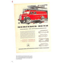 Deutsche Feuerwehr Fahrzeuge in Historischen Prospekten
