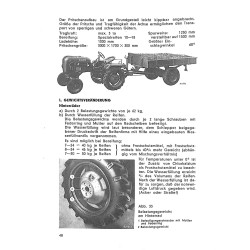 Betriebsanleitung für die Allgaier Dieselschlepper A111 A111V, gebruiksaanwijzing, handleiding 