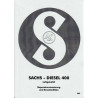 Reparaturanweisung und Ersatzteilliste Sachs Diesel 400