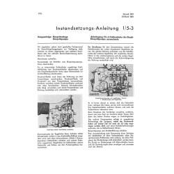 Instandsetzungsanleitung Hanomag-Radschlepper Granit500, Brillant600, handleiding