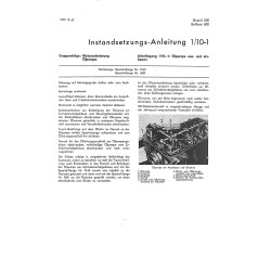 Instandsetzungsanleitung Hanomag-Radschlepper Granit500, Brillant600, handleiding