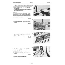 Werkstatthandbuch für Deutz-Dieselschlepper D8005, werkplaats handboek 