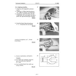Werkstatthandbuch für Deutz-Dieselschlepper D8005, werkplaats handboek 