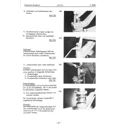 Werkstatthandbuch für Deutz-Dieselschlepper D8005, werkplaats handboek 