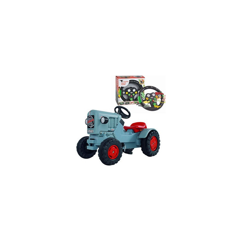 Eicher Traptractor met Soundwheel, stuur met geluid 