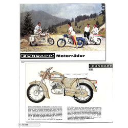 Zündapp Prospekte  - Motorrad & Roller 1947-1984