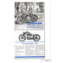 Zündapp Prospekte  - Motorrad & Roller 1947-1984