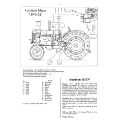Fordson Major Model E27N 1945-1952