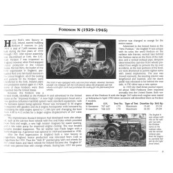 A guide to Ford, Fordson and new Holland Tractors, 1907 - 1999