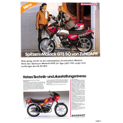 Zündapp - Modellgeschichte 1952 - 1984