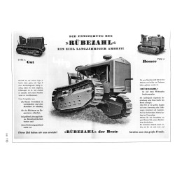 Raupenschlepper Prospekte-Grafiken-Bilder