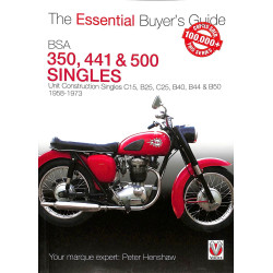 BSA 350, 441 & 500 Singles Unit Construction Singles C15, B25, C25, B40, B44 & B50 1958-1973