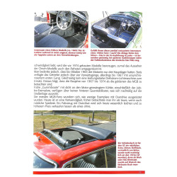 MGB Roadster & GT-  Alle Modelle von 1962 - 1980