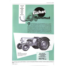 EICHER-TRACTOREN 1961-1976