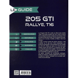 LE GUIDE PEUGEOT 205 GTI RALLYE, T16