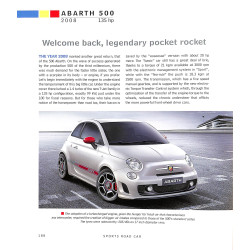ABARTH ALL THE CARS