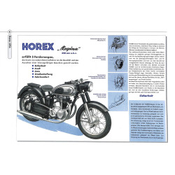 Horex Prospekte 1921-60