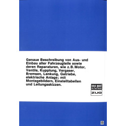 Reparaturanleitungen  NSU Prinz