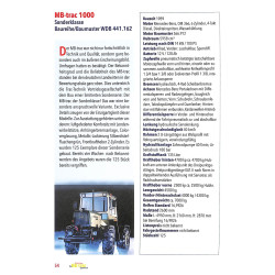 Das MB-trac Typenbuch