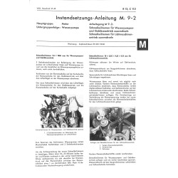 Instandsetzungs-Anleitung Hanomag-Schlepper R12/C112, handleiding, gebruiksaanwijzing