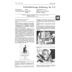 Instandsetzungs-Anleitung Hanomag-Schlepper R12/C112, handleiding, gebruiksaanwijzing