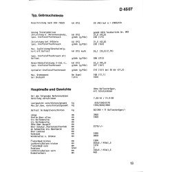 Technische Daten für Deutz-Fahr Traktoren